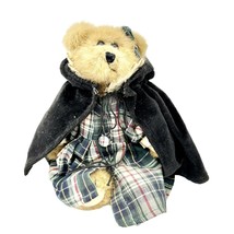 Boyds Bears Collection The Archive Series 9 inch Female Green Dress Black Cape - £14.95 GBP