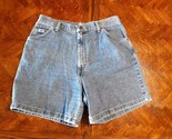 Vintage 90s Wrangler Womens High Waisted Denim Jean Shorts Mom Sz: 14 - $19.40