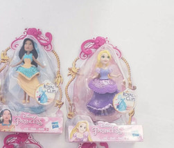 Disney Princess Mini Figure Set Rapunzel &amp; Pocahontas - £17.08 GBP