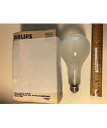 10 pack Philips 300m/if light bulb lamp shape 120v ps25 300w  e26 medium... - £36.22 GBP