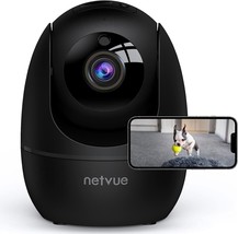 Netvue Dog Camera, 1080P Fhd 2.4Ghz Wifi Pet Camera, Indoor Security Cam... - £35.37 GBP