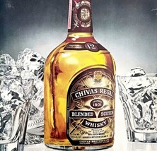 Chivas Regal 12 Year Scotch Whiskey 1980 Advertisement Distillery DWEE25 - $29.99