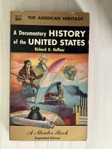 A Documentary History Of The United States - Richard Heffner - Thru 1954 - £6.25 GBP