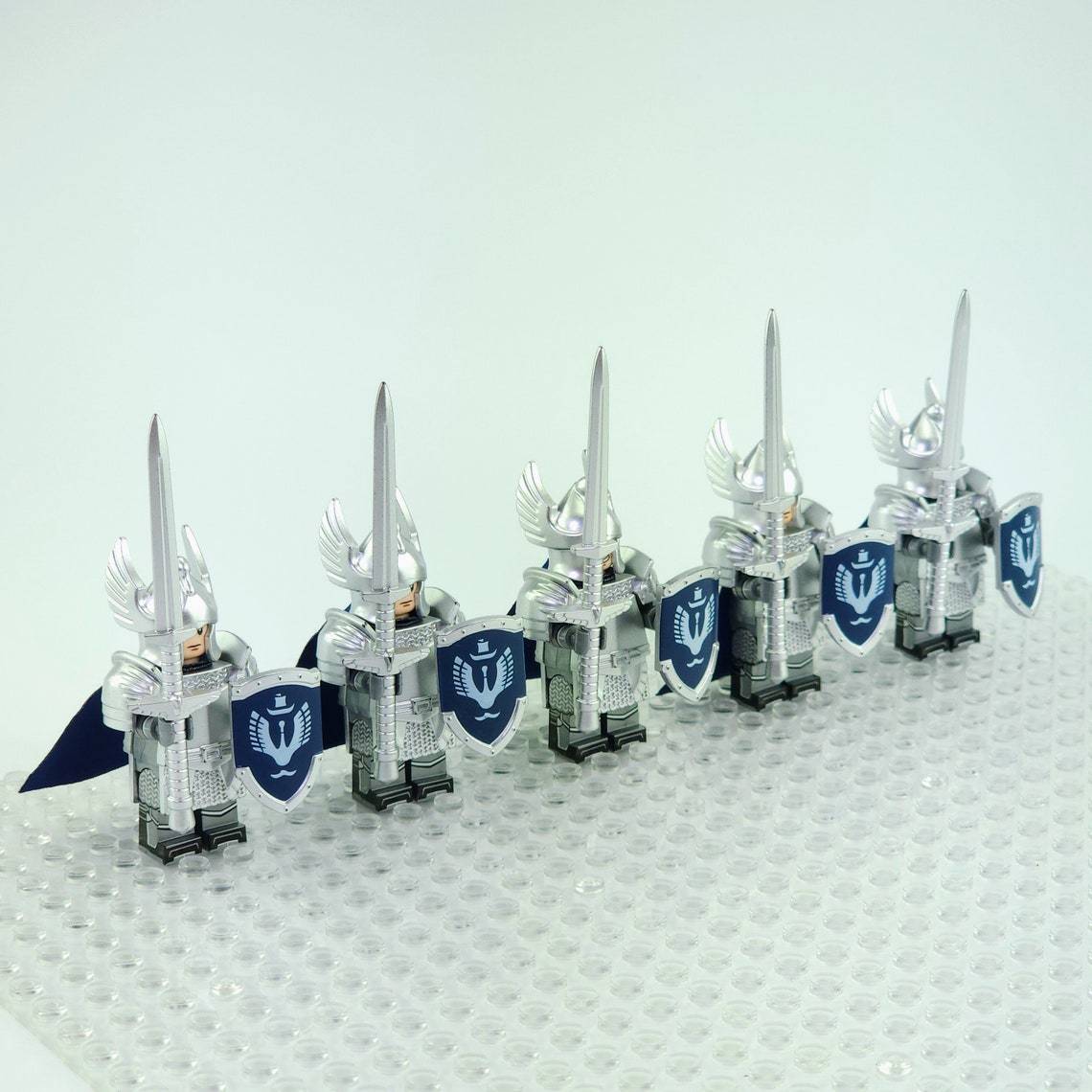 The Lord Of The Rings Numenor Dol Amroth Two-Handed Swordsman 5pcs Minifigures