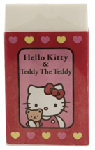 Eraser Hello Kitty Teddy Bear Bedtime Sanrio Korea Radiergummi Vintage - £10.34 GBP