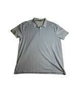 Pique Polo Shirt Mens XXL Blue Collared Short Sleeve Preppy Stretchy Cla... - $9.30 CAD