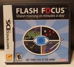 Flash Focus: Vision Training in Minutes a Day (Nintendo DS, 2007) - £6.32 GBP