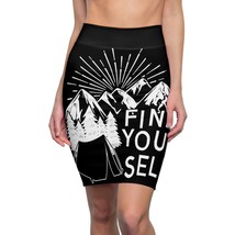 Women&#39;s AOP Pencil Skirt: Comfortable, Soft, Perfect for Standing Out - £21.86 GBP+