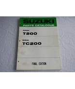 1967-1971 Suzuki T200 TC200 Stingray Invader parts book manual #1 - $801.81 MXN