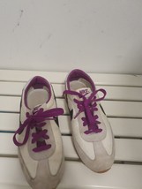 Vintage Rare Nike  Womens Trainers Size 4 UK White Purple - £45.95 GBP