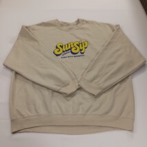 SunSip Men's Tan/Beige Long Sleeve Pullover Sweatshirt Chest 51" image 14