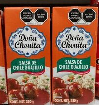 4X DONA CHONITA GUAJILLO SALSA - 4 BOXES 350g EACH - FREE SHIPPING  - $32.05 CAD
