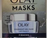New Olay Masks Overnight Gel Mask With Vitamin A Firming 1.7 Oz RARE NIB - £39.20 GBP