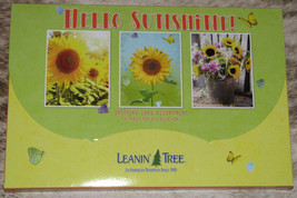 LEANIN TREE Hello Sunshine &quot;Sunflowers&quot; 20 CARD ASSORTMENT #90817~20 Des... - £17.40 GBP