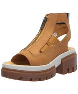 Timberland Women&#39;s Everleigh Gladiator Sandal, Brown, 10 Medium - $175.10 CAD+