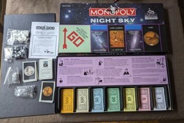 Monopoly Night Sky Edition Board Game 2004 Release - COMPLETE - £16.86 GBP