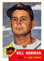 1991 Topps Archives #245 Bill Norman 1953 St. Louis Browns - £0.70 GBP