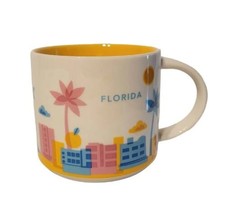 STARBUCKS 2013 FLORIDA State 14oz Coffee Mug Cup You Are Here Collection... - $14.99