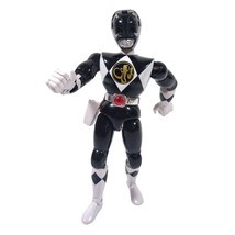 Mighty Morphin Power Rangers Black Ranger 8&quot; Karate Kick Action Vtg 1994 Bandai - £9.04 GBP