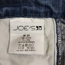 Joe's 59KT6015 Women's Blue Cotton Blend Rear Slit Denim Skirt Size W25 image 4