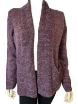 Draper&#39;s &amp; Damon&#39;s Petite Purple Cardigan Long Sleeve Sweater Size PL - €12,20 EUR