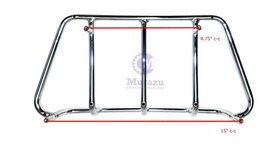 USA stock Universal DMY Motorcycle Trunk Top Rack Luggage Rail Option 3 - $1,567.07 MXN