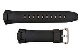  Fits CASIO GW500 G-Shock Black Rubber Watch Band Strap GW530 GW530A  - £11.79 GBP