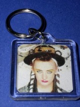 Culture Club Boy George Keychain Key Ring Vintage 1980&#39;s * - £11.87 GBP