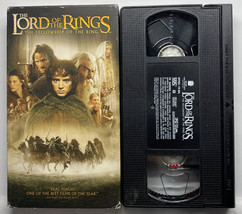 2001 Lord Of The Rings The Fellowship Of The Ring VHS Tape Used Tested - £3.17 GBP