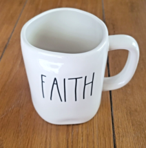 FAITH Mug White Ceramic Rae Dunn Artisan Collection - $12.99