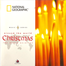 National Geographic Around the World Christmas CD 2008 w/Fold-Out Map Chart - £13.82 GBP