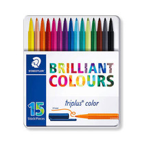 Staedtler Triplus Colour Pen Assorted - Tin of 15 - $37.81