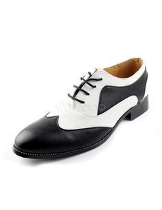 New Handmade Mens Spectator Shoes, Men Black And White dress Shoes, Men Tuxedo s