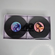 Ariana Grande Fragrances Record Coasters 6 Piece Set Cloud Limited Edition NEW - $19.99