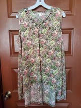 Cato C est 1946 Womens Small Blouse Shift Dress Sleeveless Size 14/16W - $11.88