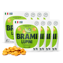 BRAMI Lupini Beans Snack, Mini | 4G Plant Protein, 0G Net Carbs | Vegan, Vegetar - £17.62 GBP