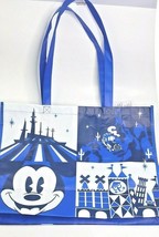 Disney Parks Wdw Magic Kingdom Medium Reusable Shopping Bag Tote New Nwt Mickey - $10.00