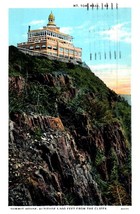 Summit House Mt Tom Massachusetts Postcard Posted 1937 - £19.49 GBP