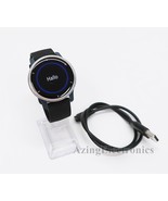 Garmin Venu 2 GPS Smartwatch 45mm Silver Bezel w/ Granite Blue Case READ - £86.24 GBP