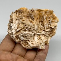 0.52 lbs, 3.1&quot;x2.5x1.3&quot;, Natural Golden Barite Mineral Specimen @Morocco... - $47.24