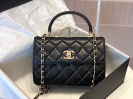 Chanel Trendy cc  Handbag Black - £3,949.13 GBP