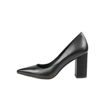 Ion casual pumps sexy high quality patent leather pointed toe square heel shoes slip on thumb200