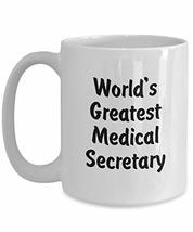 World&#39;s Greatest Medical Secretary v2-15oz Mug - £13.54 GBP