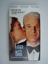 Father of the Bride VHS Video Tape Steve Martin Diane Keaton Martin Short - £12.73 GBP
