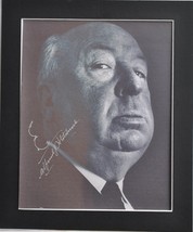 Alfred Hitchcock Signed Photo Matted - Birds - Vertigo - Spellbound w/COA - £2,158.26 GBP