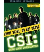 CSI: Crime Scene Investigation - The Premiere Episodes CSI: Crime Scene ... - £13.90 GBP