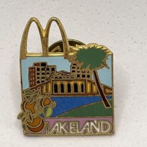 McDonald’s Lakeland Florida Fast Restaurant Food Enamel Lapel Hat Pin - $9.95