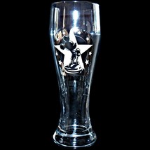 Disney Hollywood Studios Paris France Mickey Mouse Tall Pilsner Beer Glass 20 oz - £35.16 GBP