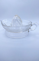 Vintage Table Citrus Juicer Pourer Glass w/ Handle &amp; Pour Spout Dinnerware - £15.53 GBP