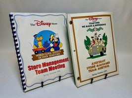 Disney Store Management Meeting Workbooks - Vintage 1998 and 1999 - $10.00